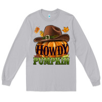 Moon Dust Howdy pumpkin Long Sleeve Tee - NancyCooperArtShop