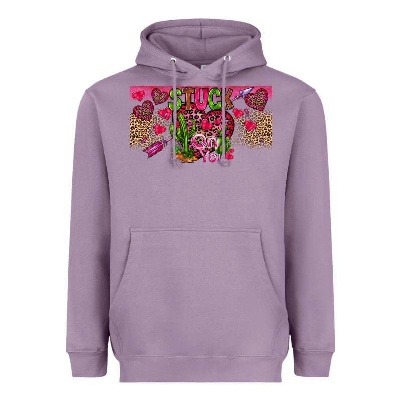 Stuck On You Heavyweight Hoodie by CowhideDigitalArt | Teevron