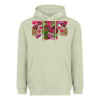Matcha Stuck On You Heavyweight Hoodie - CowhideDigitalArt