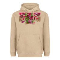 Mushroom Stuck On You Heavyweight Hoodie - CowhideDigitalArt