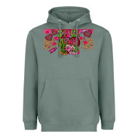 Sage Stuck On You Heavyweight Hoodie - CowhideDigitalArt