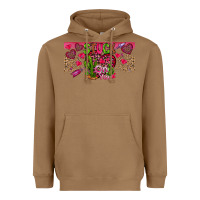 Toasted Coconut Stuck On You Heavyweight Hoodie - CowhideDigitalArt