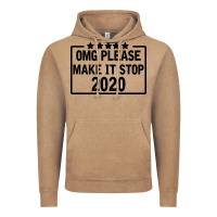 Vintage Coffee Omg Please Make It Stop 2020 Vintage Hoodie - Bettercallsaul