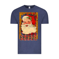 Vintage Denim Santa Behave Vintage Tee - Bettercallsaul