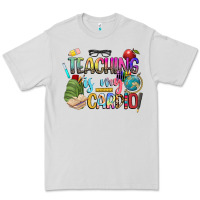 Dove Grey teaching is my cardio Premium Tee - NancyCooperArtShop