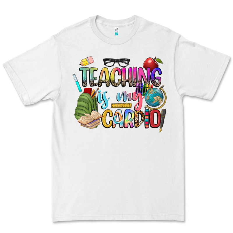 Teaching Is My Cardio Premium Tee by NancyCooperArtShop | Teevron