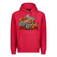Cardinal Race mom Mother's Day Premium Hoodie - FaDigitalArtStudio