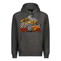 Charcoal Heather Race mom Mother's Day Premium Hoodie - FaDigitalArtStudio