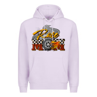 Lilac Race mom Mother's Day Premium Hoodie - FaDigitalArtStudio