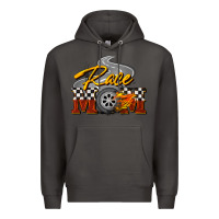 Smoke Race mom Mother's Day Premium Hoodie - FaDigitalArtStudio