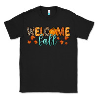Black Welcome Fall Classic Tee - RanaPortraitStore