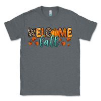 Charcoal Heather Welcome Fall Classic Tee - RanaPortraitStore