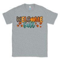 Heather Grey Welcome Fall Classic Tee - RanaPortraitStore