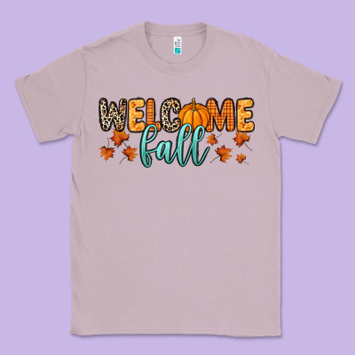 Welcome Fall Classic Tee Designed By Ranaportraitstore