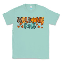 Seafoam Welcome Fall Classic Tee - RanaPortraitStore
