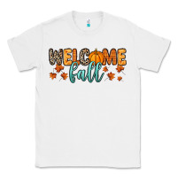 White Welcome Fall Classic Tee - RanaPortraitStore