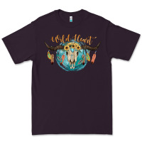 Plum Wild Heart Premium Tee - JahusDesignShop