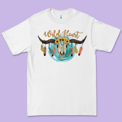 Wild Heart Premium Tee Designed By Jahusdesignshop