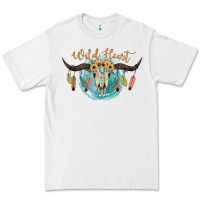 White Wild Heart Premium Tee - JahusDesignShop