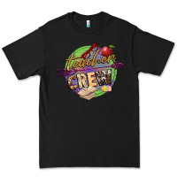 Black teacher crew Premium Tee - NancyCooperArtShop