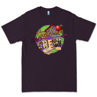 Plum teacher crew Premium Tee - NancyCooperArtShop