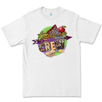 White teacher crew Premium Tee - NancyCooperArtShop