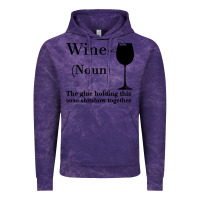 Cloud Purple Wine The glue holding this 2020 shitshow together Vintage Hoodie - Bettercallsaul