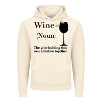 Vintage Artic Wine The glue holding this 2020 shitshow together Vintage Hoodie - Bettercallsaul