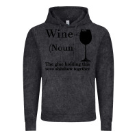 Vintage Black Wine The glue holding this 2020 shitshow together Vintage Hoodie - Bettercallsaul