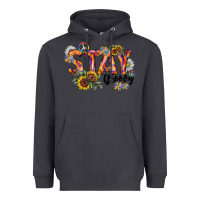Smoke Stay Groovy Heavyweight Hoodie - CowhideDigitalArt