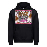 Black race day vibes Urban Hoodie - Artiststas