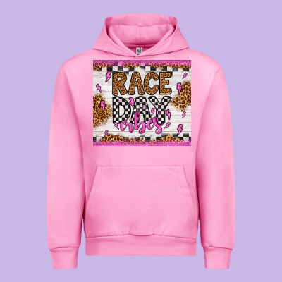 Race Day Vibes Urban Hoodie Designed By Artiststas