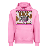 Fuchsia Pink race day vibes Urban Hoodie - Artiststas
