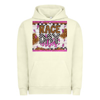Pigment Pistachio race day vibes Urban Hoodie - Artiststas
