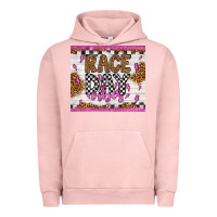 Pigment Salmon race day vibes Urban Hoodie - Artiststas