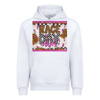 White race day vibes Urban Hoodie - Artiststas