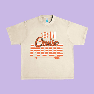 On Cruise Mode Urban Heavy Tee Designed By Bettercallsaul