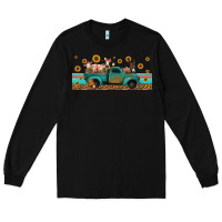 Black western animals truck Long Sleeve Tee - Jasminsmagicworld