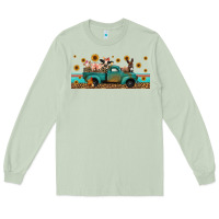 Matcha western animals truck Long Sleeve Tee - Jasminsmagicworld