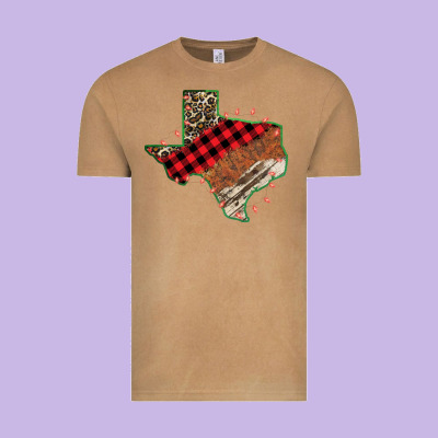 Christmas Texas Vintage Tee Designed By Bettercallsaul