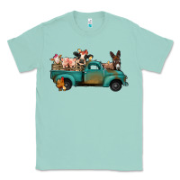 Seafoam farm animals truck Classic Tee - Jasminsmagicworld