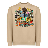 Mushroom Mom of twins Mother's Day Heavyweight Sweatshirt - CowGirlArtShop