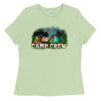 Matcha camp crew Ladies Tee - NancyCooperArtShop