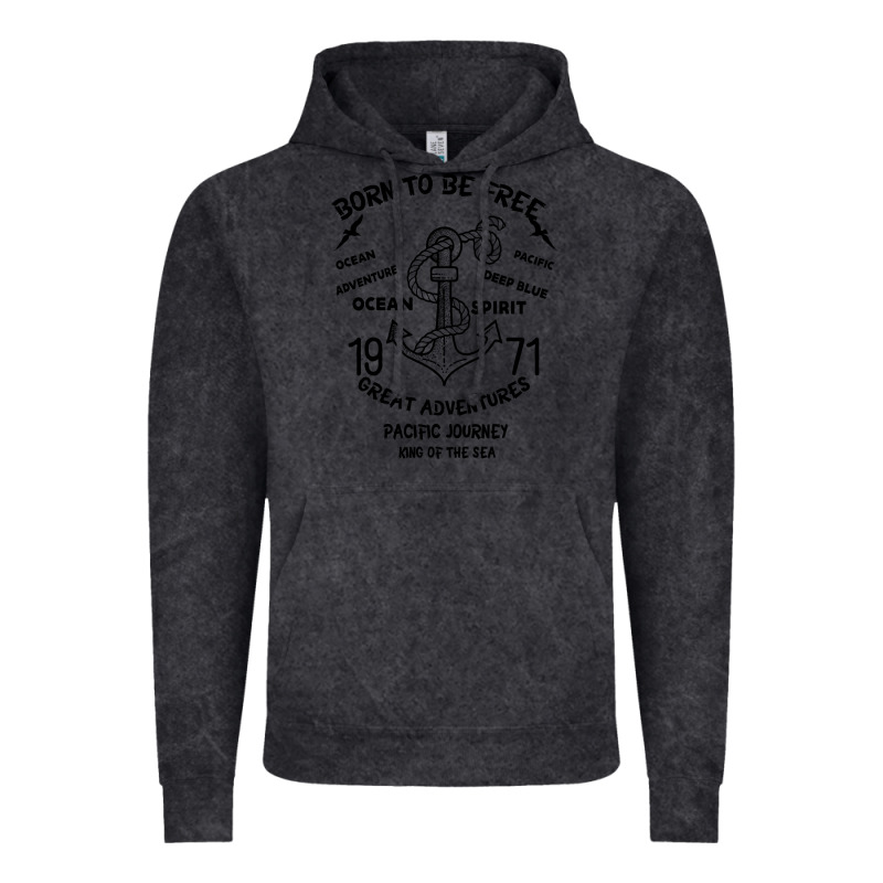 Born To Be Free Sea Vintage Hoodie by Bettercallsaul | Teevron