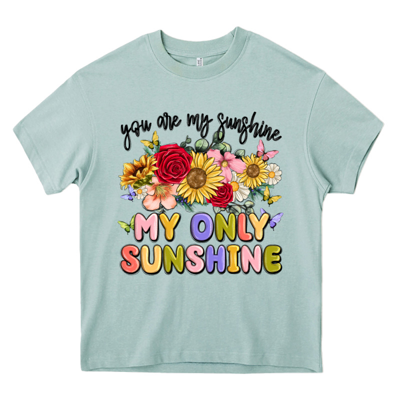 You Are My Sunshine My Only Sunshine Heavy Core Tee by MaliasSmallBusiness | Teevron
