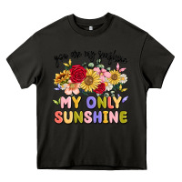 Asphalt you are my sunshine my only sunshine Heavy Core Tee - MaliasSmallBusiness