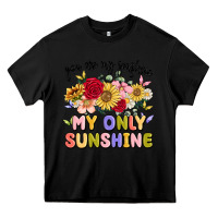 Black you are my sunshine my only sunshine Heavy Core Tee - MaliasSmallBusiness