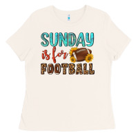 Bone sunday is for football Ladies Tee - NancyCooperArtShop
