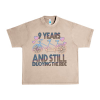 French Oak 9 Years And Still Enjoying The Ride Urban Heavy Tee - Bettercallsaul