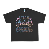 Pigment Black 9 Years And Still Enjoying The Ride Urban Heavy Tee - Bettercallsaul